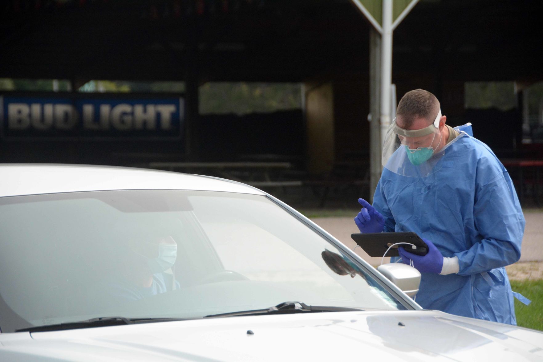 Wisconsin National Guard tests for COVID-19